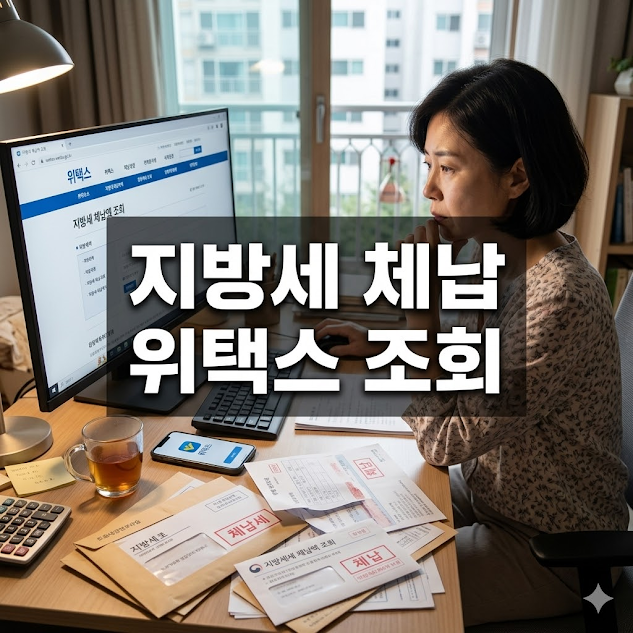 지방세 체납 위택스 조회