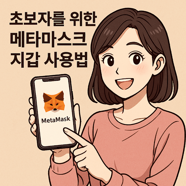 초보자를 위한 메타마스크 지갑 사용법