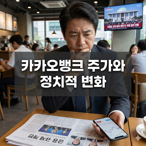 카카오뱅크 주가와 정치적 변화, 실적과 변수 심층 분석