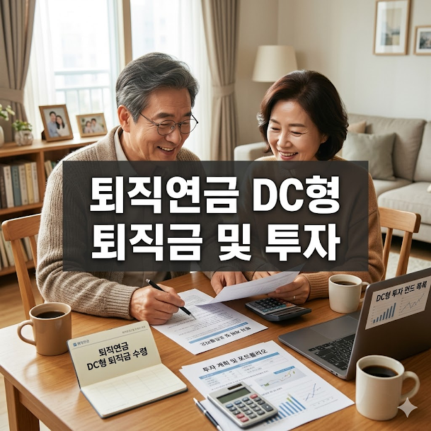 퇴직연금 DC형 퇴직금 및 투자