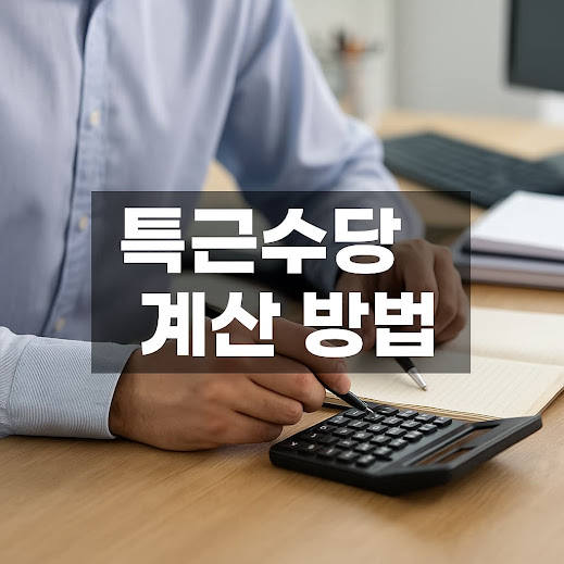 특근수당 계산 방법