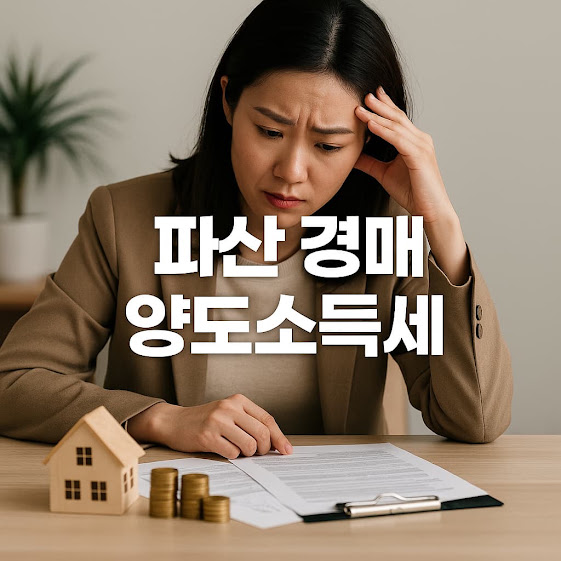 파산 경매 양도소득세
