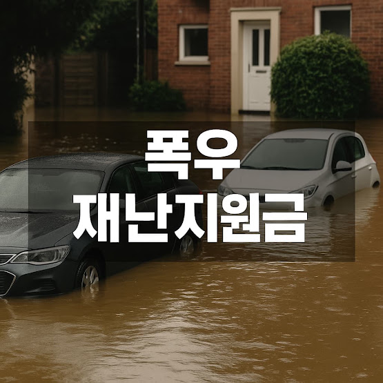 폭우 재난지원금, 집중호우 피해자라면 꼭 알아야 할 지원 정보