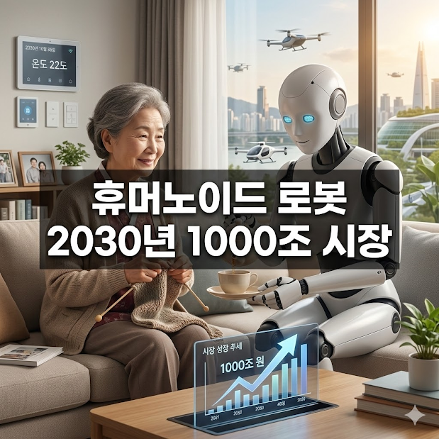 휴머노이드 로봇 2030년 1000조 시장? 진실과 오해